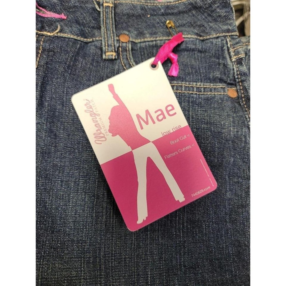 Women's Wrangler Jeans Mae Low Rise-Size 5/6 x‎ 34"-NEW